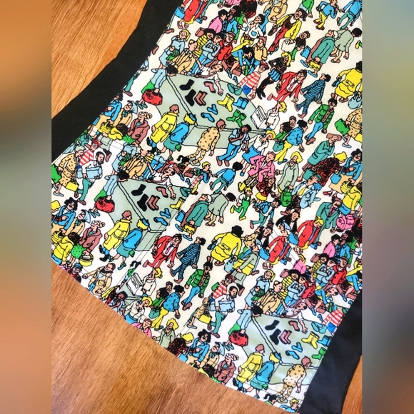 Where's Waldo M Top Red Cherokee MP Scrub Pants - Picture 4 of 6